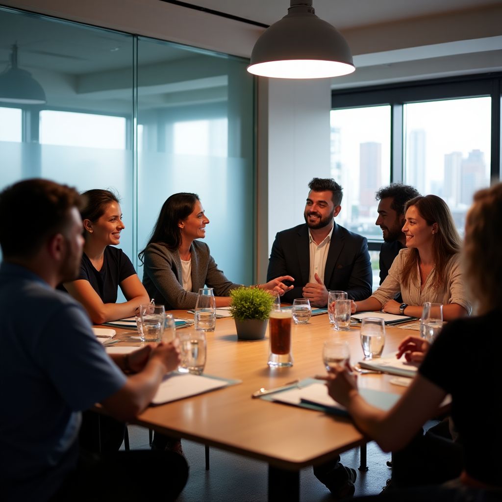 Reunión de la comunidad de emprendedores